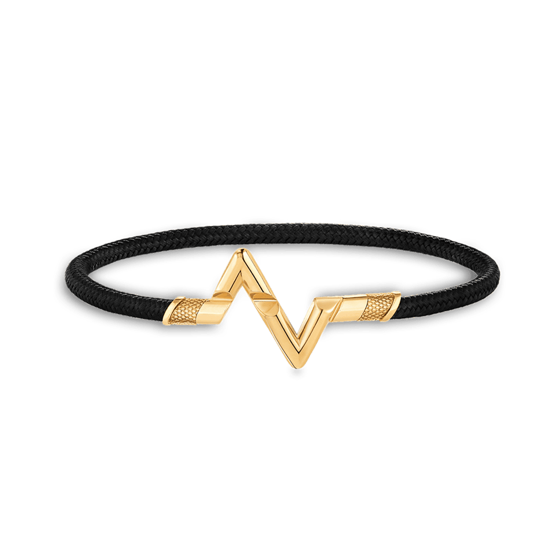 Louis Vuitton Volt Upside Down Play Black Bracelet