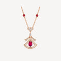 Bvlgari Dream Moissanite Necklace - 18K Gold