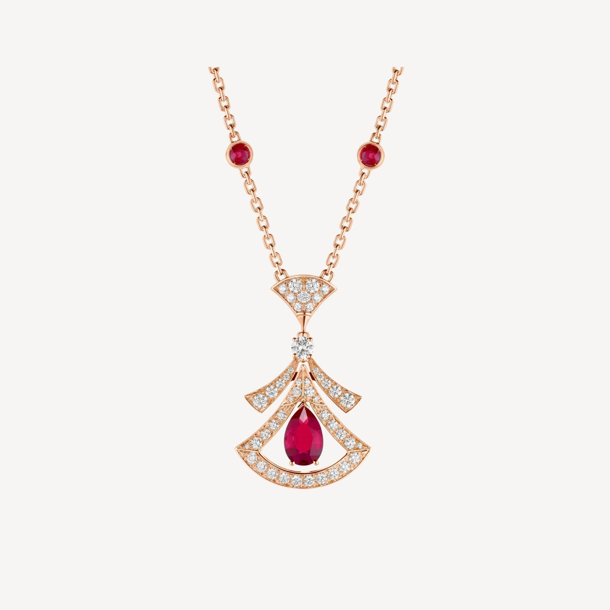 Bvlgari Dream Moissanite Necklace - 18K Gold