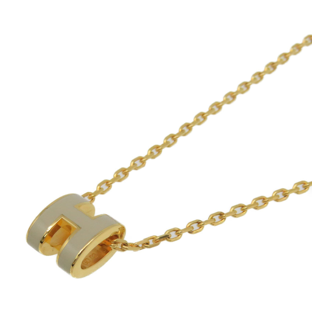 Hermes Mini Pop Grey Necklace