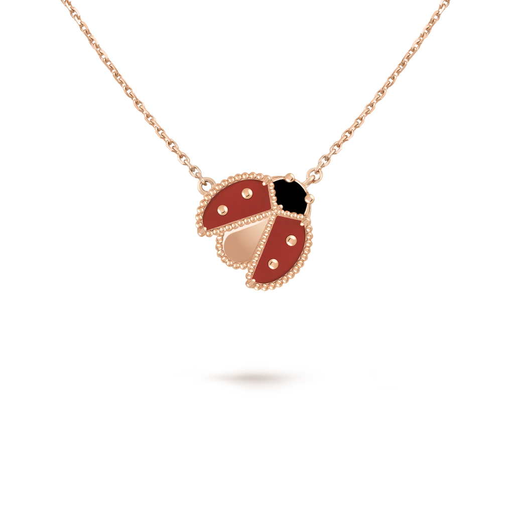 Lucky Spring Pendant Necklace - 18K Gold