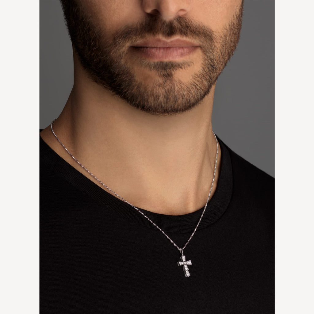Moissanite Pendants Necklace - 18K Gold