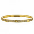Hermes Collier De Chien Diamond Bracelet - 18K Gold