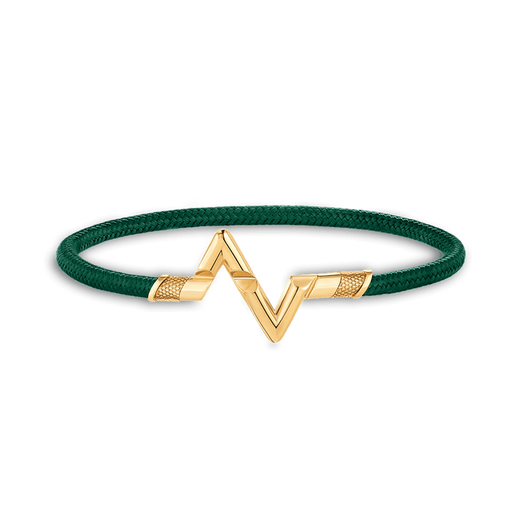 Louis Vuitton Volt Upside Down Play Green Bracelet