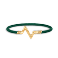 Louis Vuitton Volt Upside Down Play Green Bracelet