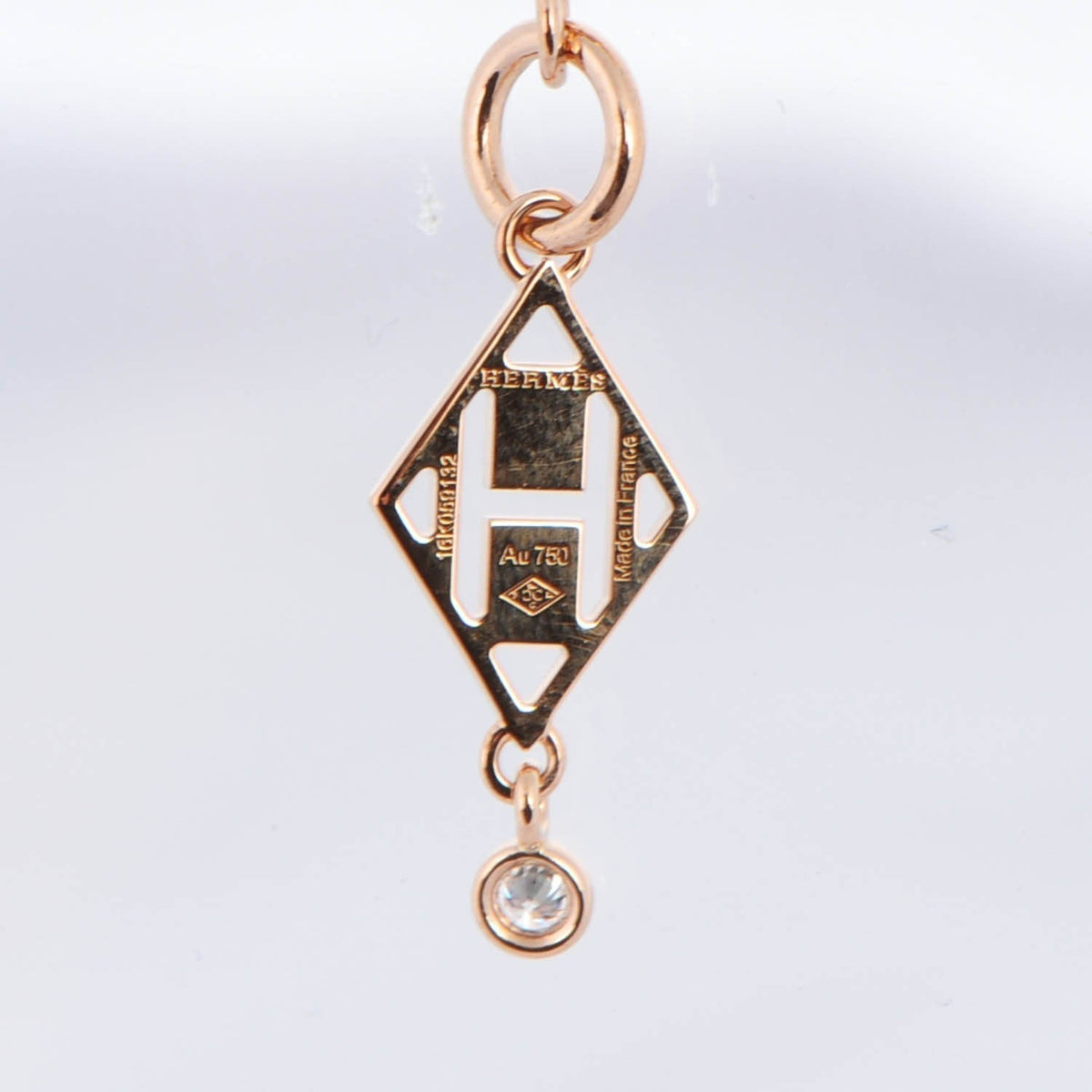 Hermes Gambade Pendant Necklace