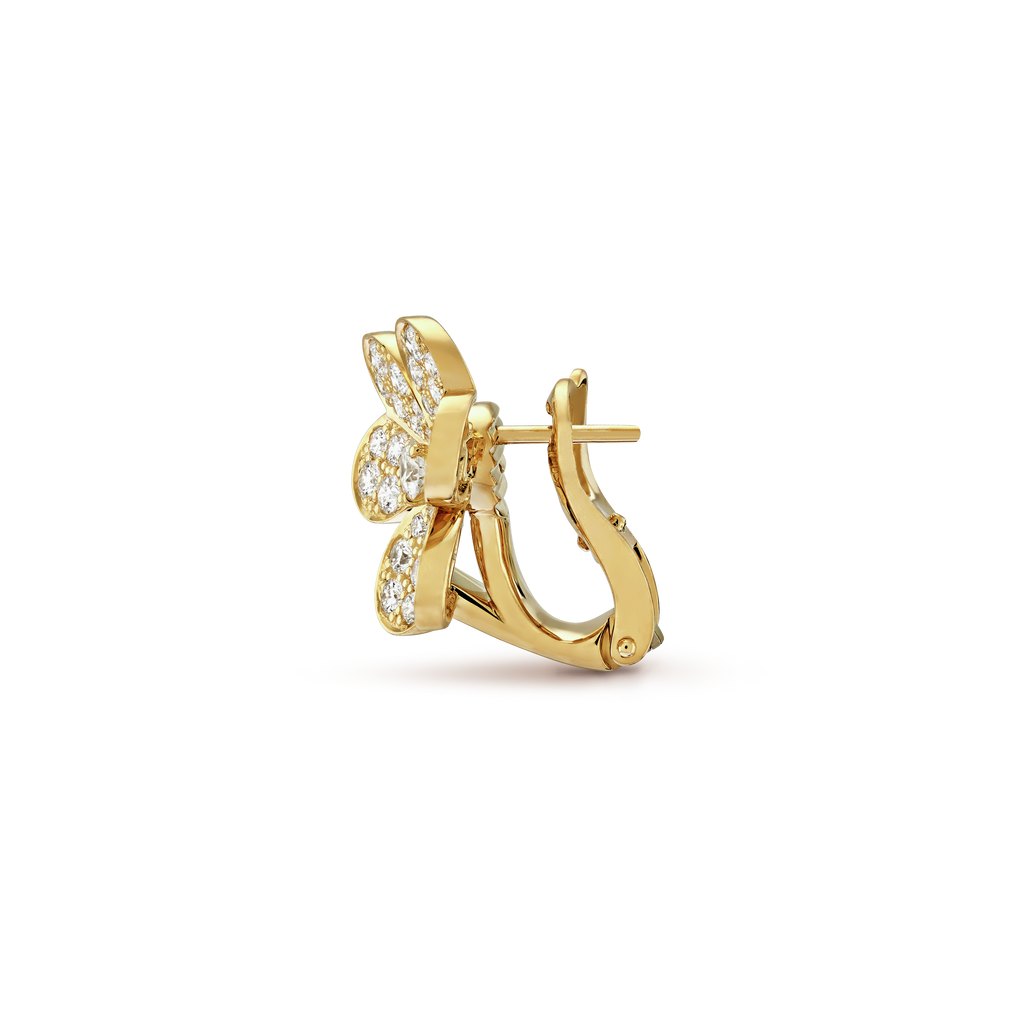 Frivole Small Model Earrings - 18K Yellow Gold