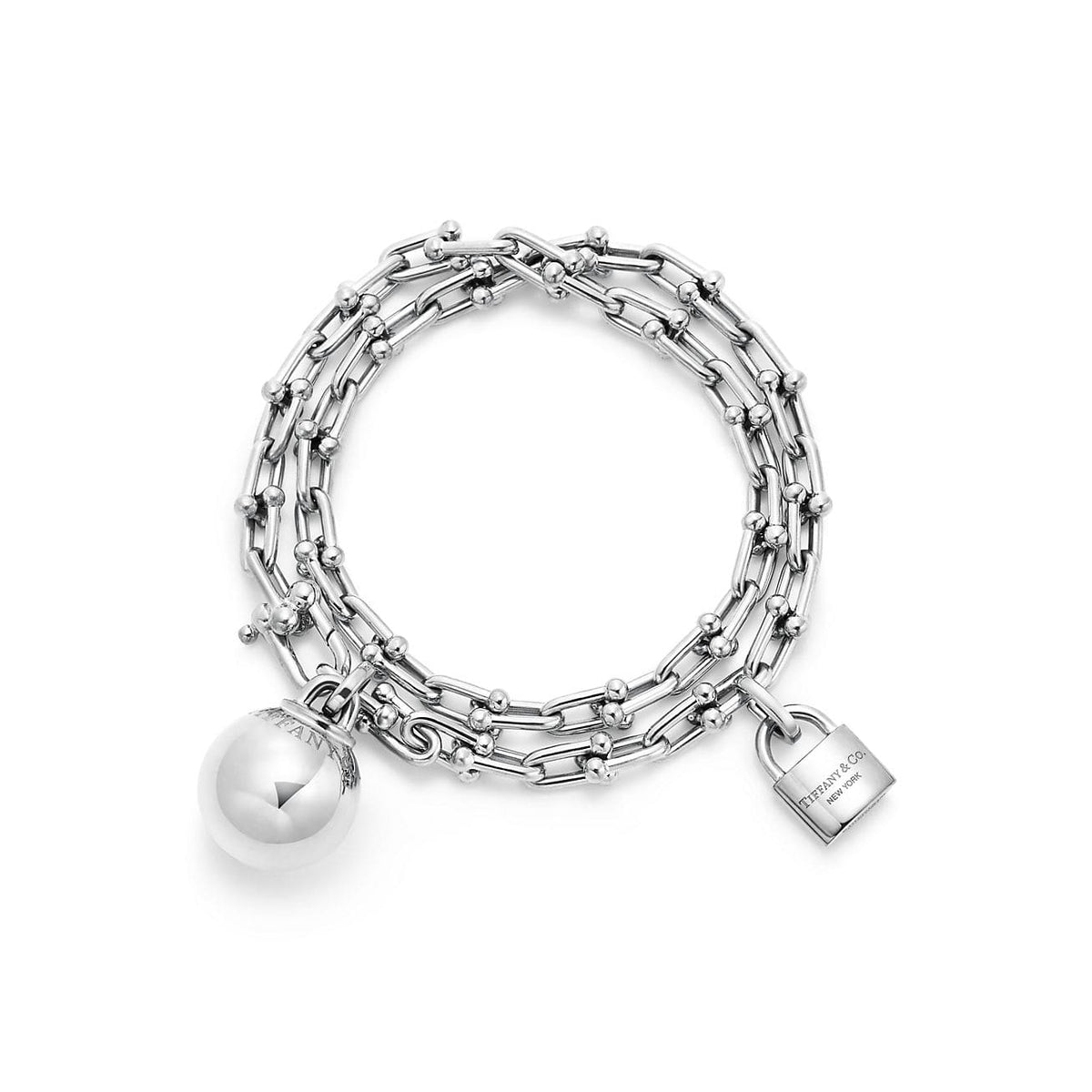 Tiffany HardWear Small Wrap Bracelet - 18K White Gold