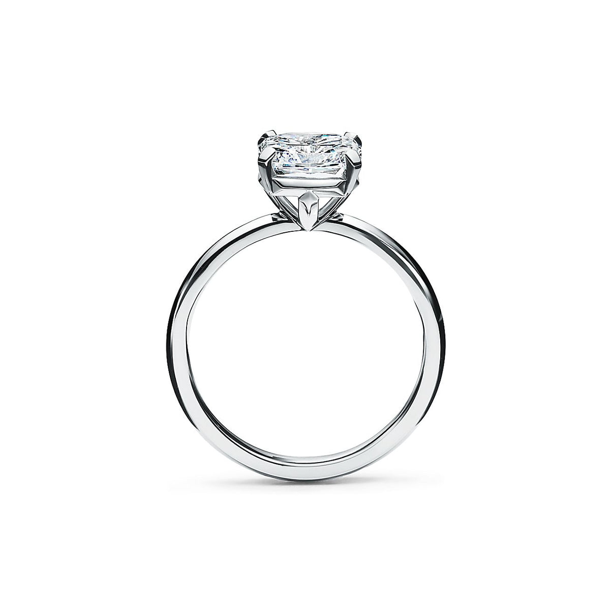 Tiffany True Engagement Ring - 18K White Gold
