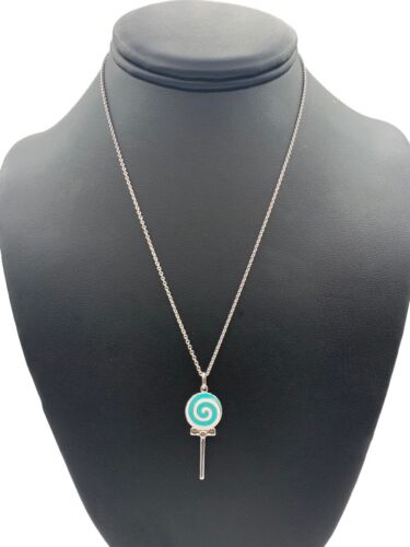 Tiffany Lollipop Charm Chain Necklace