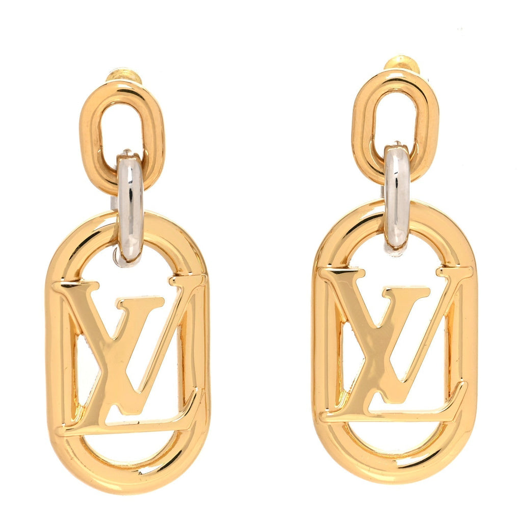 Louis Vuitton My Everyday Chain Earrings - 18K Yellow Gold