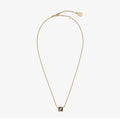 Fendi Forever Black Necklace - 18K Gold