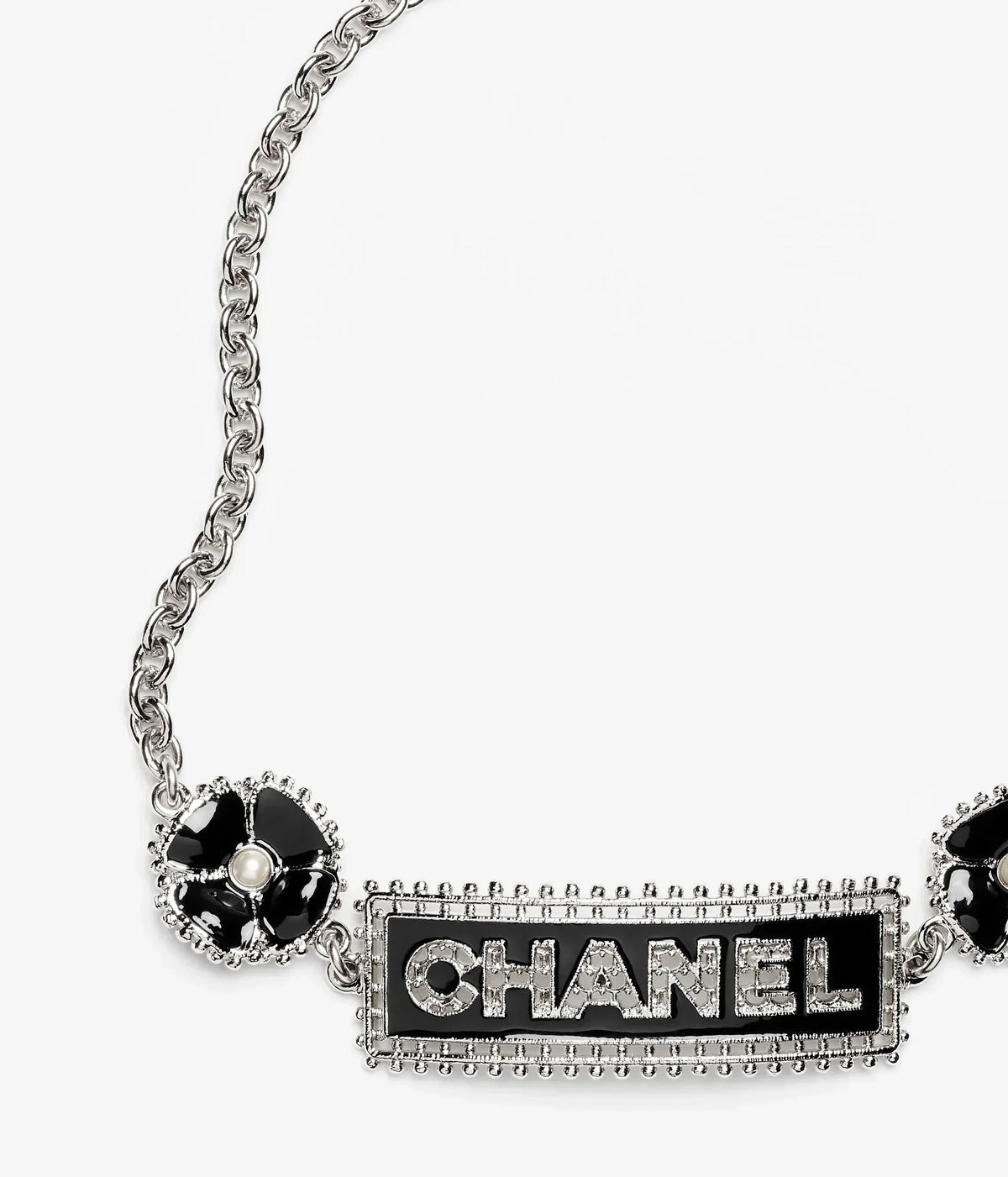 Chanel Resin Diamond Necklace