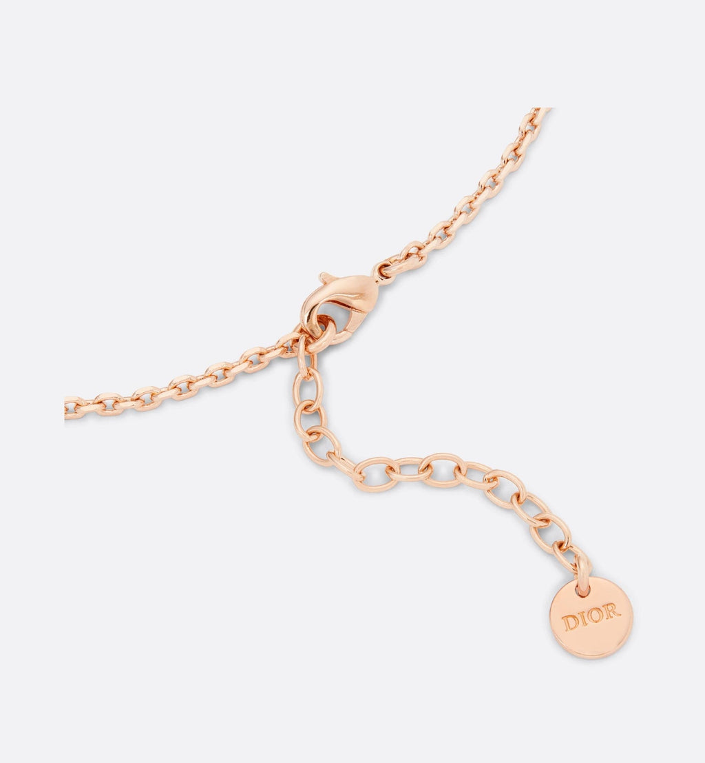 Dior Petit CD Pink Crystal Bracelet