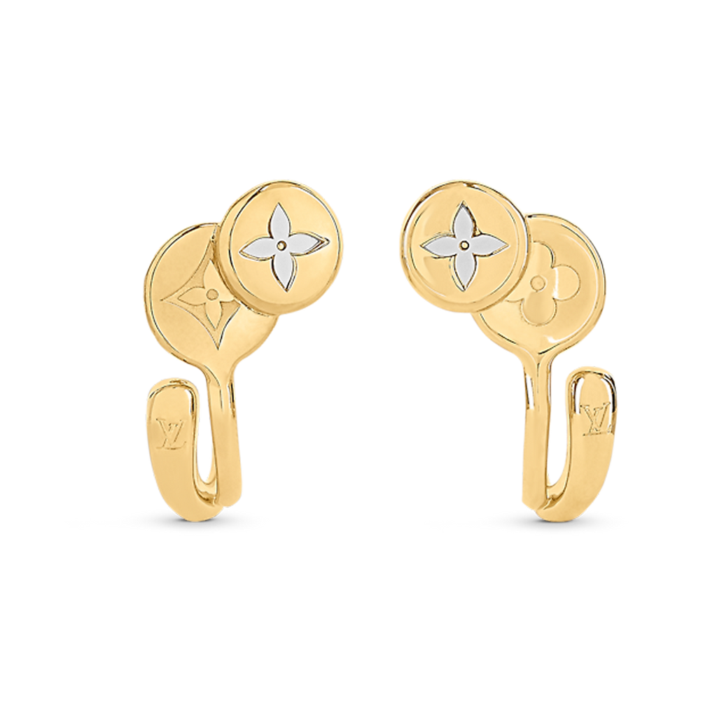 Louis Vuitton Symphony Earrings - 18K Yellow Gold