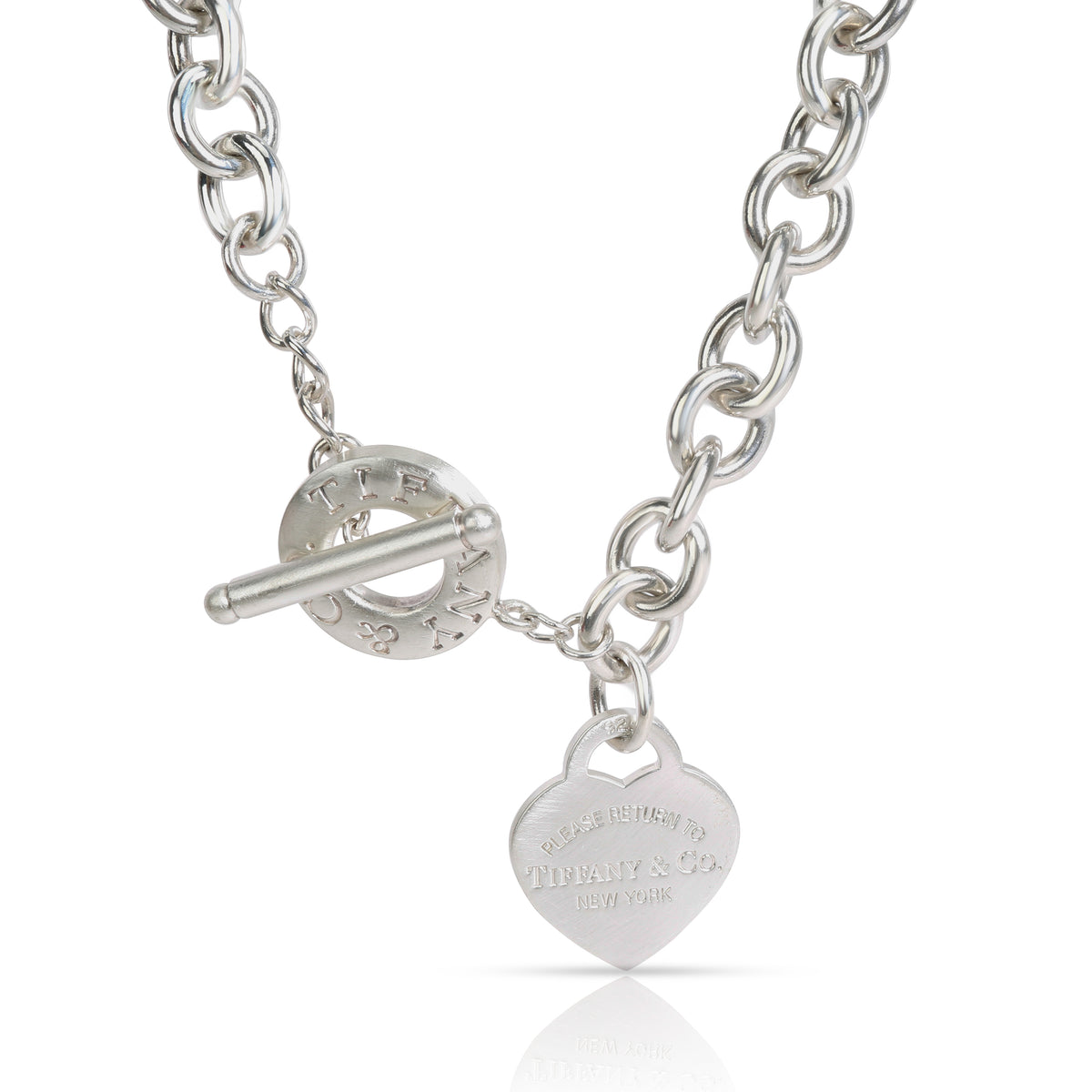 Tiffany Heart Tag Necklace