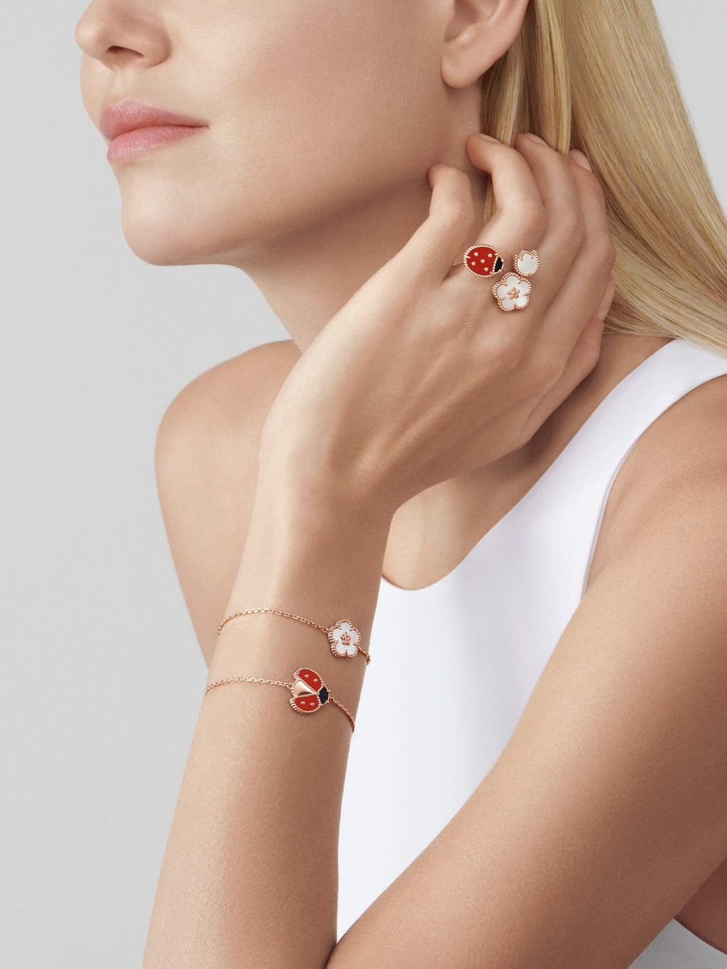 Lucky Spring Plum Blossom Bracelet