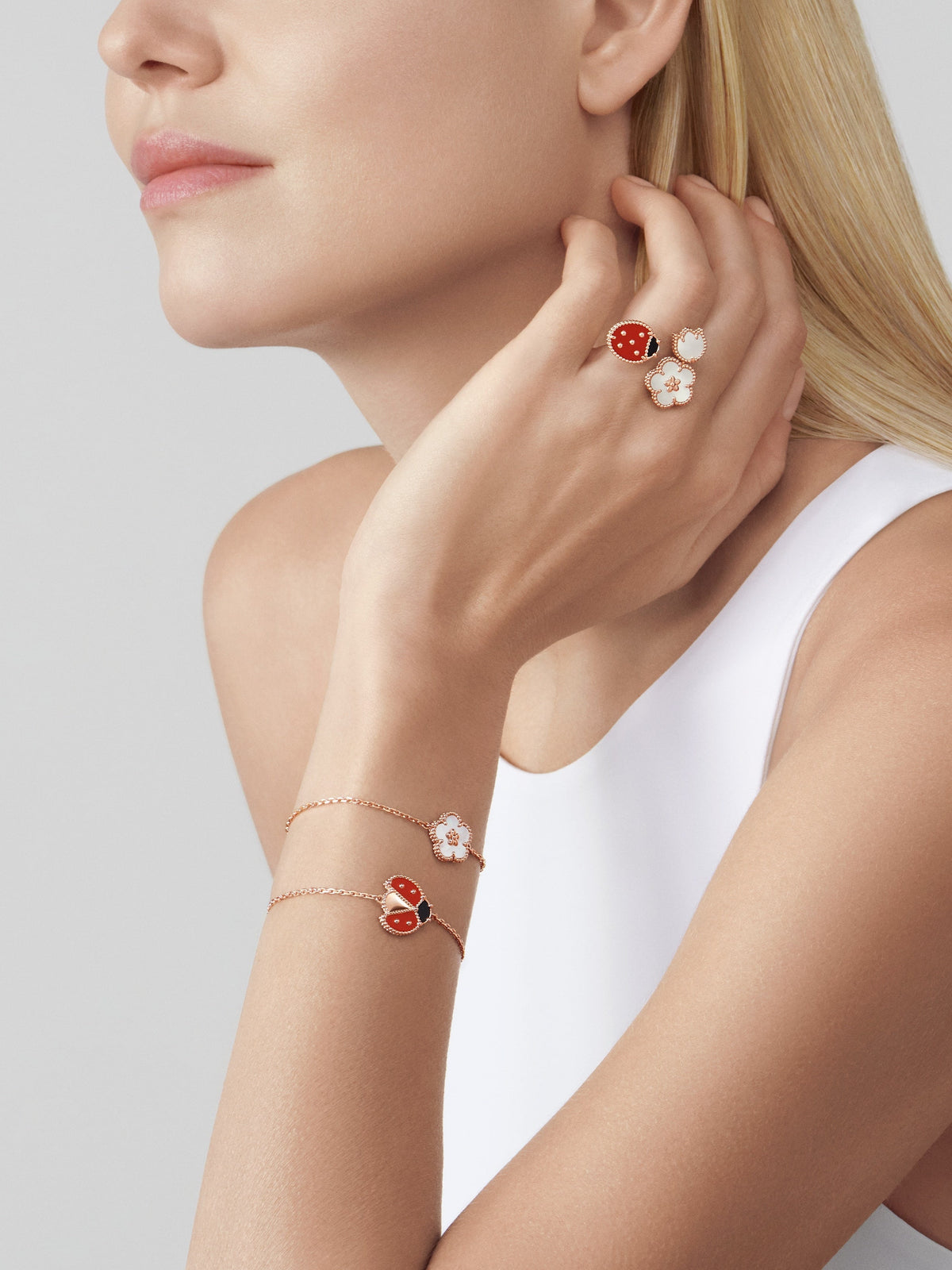 Lucky Spring Plum Blossom Bracelet