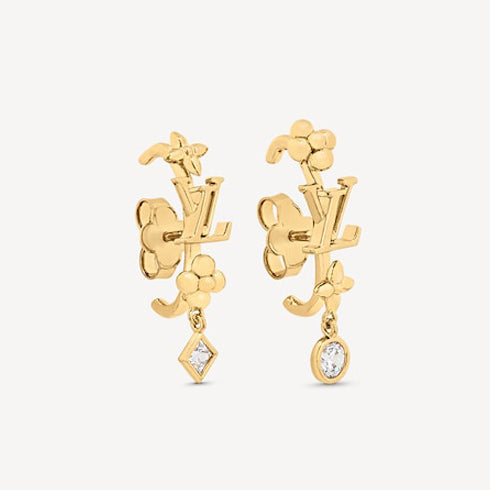 Louis Vuitton In the Sky Earrings - 18K Yellow Gold