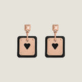 Hermes As De Celine Black Earrings