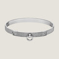 Hermes Collier De Chien Diamond Bracelet - 18K White Gold