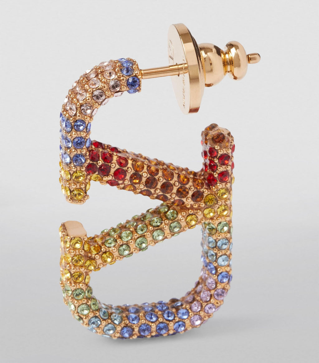 Valentino Valentino Signature Earrings - 18K Yellow Gold