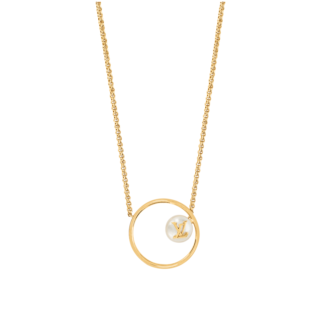 Louis Vuitton Eclipse Pearl Necklace