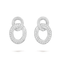 Olympia Diamond Earrings - 18K White Gold
