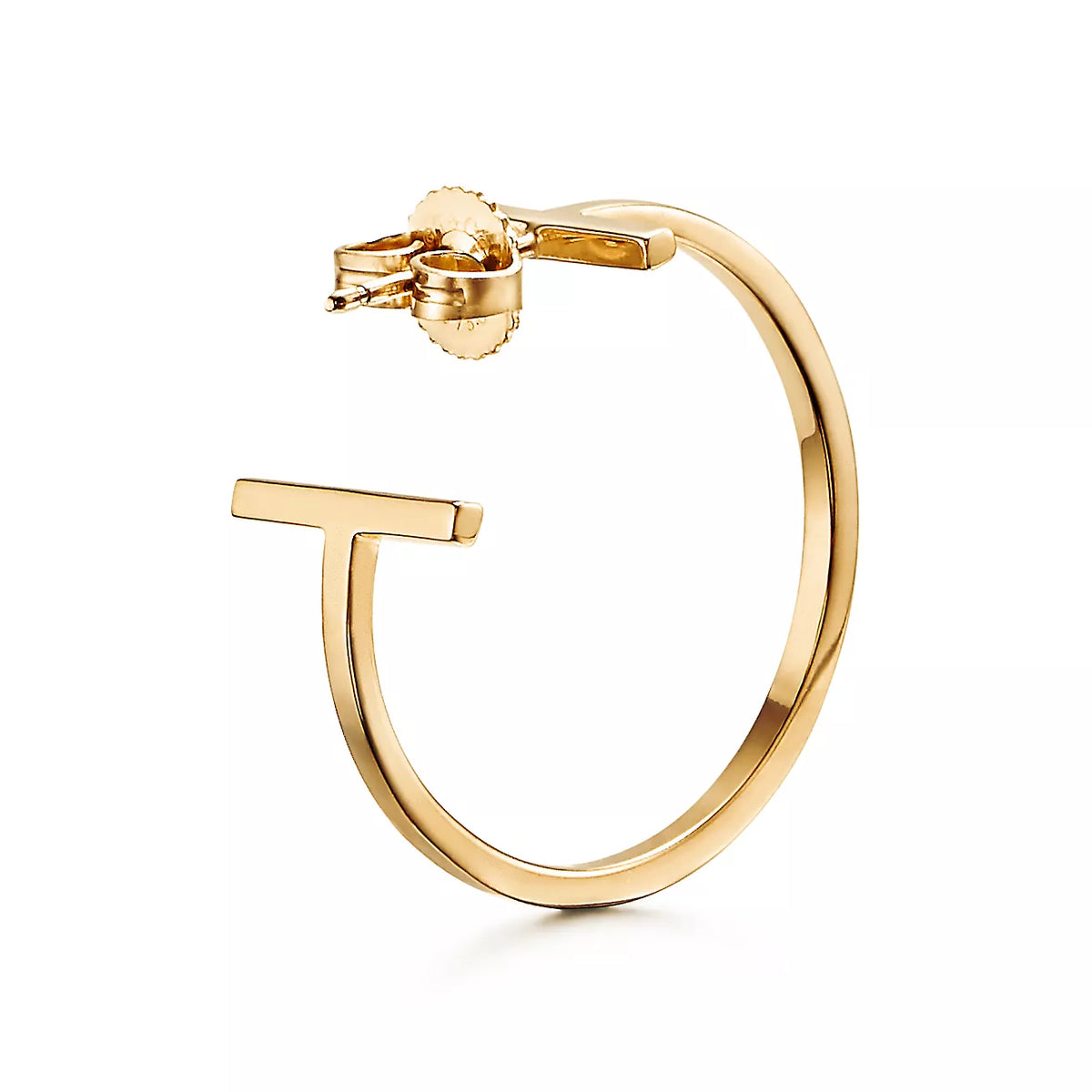 Tiffany Hoop Earrings - 18K Gold