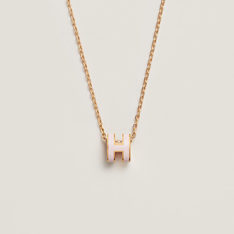 Hermes Mini Pop Pink Necklace