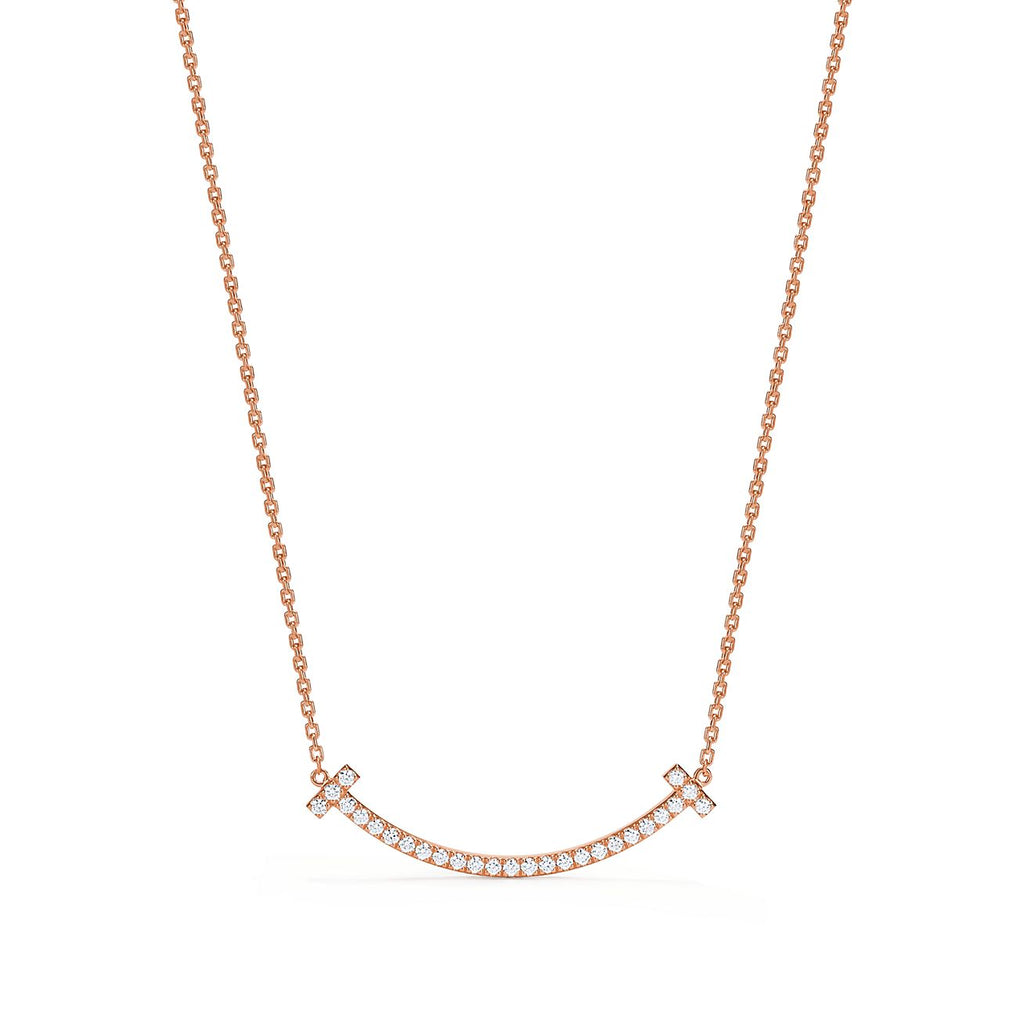 Tiffany Medium Diamond Pendant Necklace