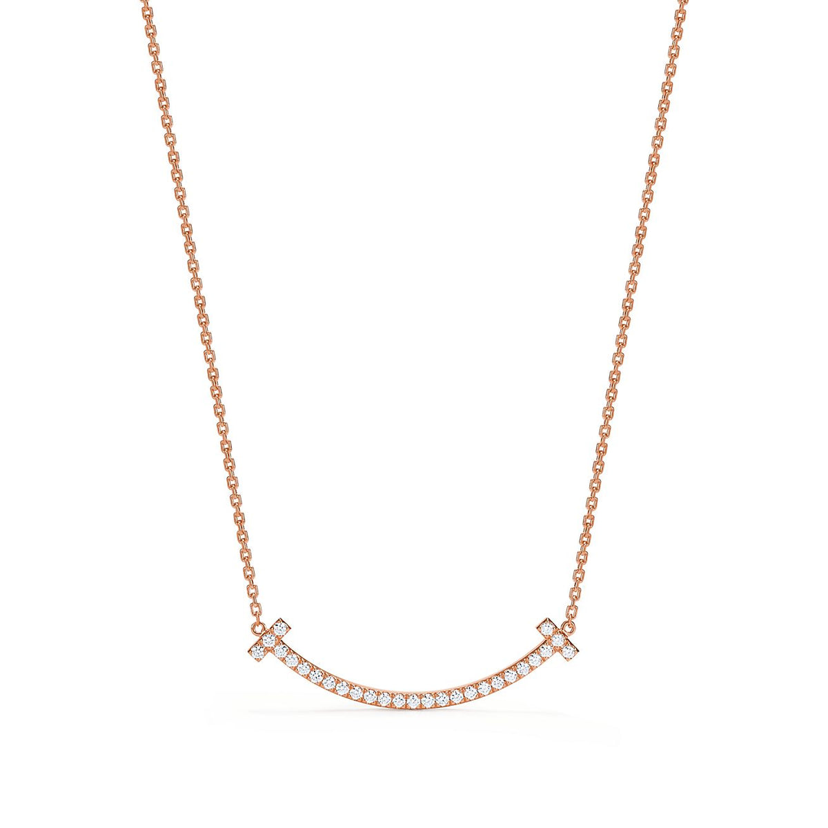 Tiffany Medium Diamond Pendant Necklace