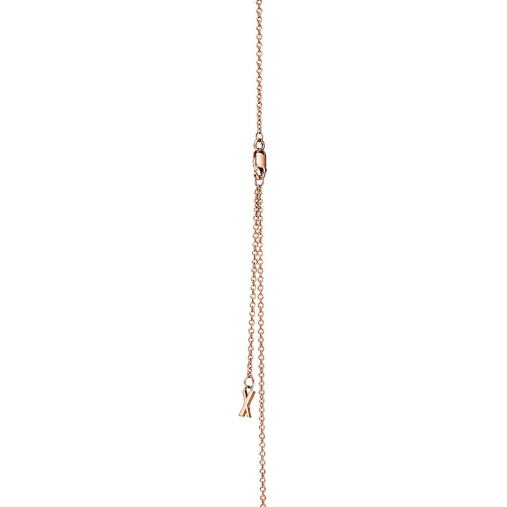 Tiffany Atlas X Closed Interlocking Pendant Necklace