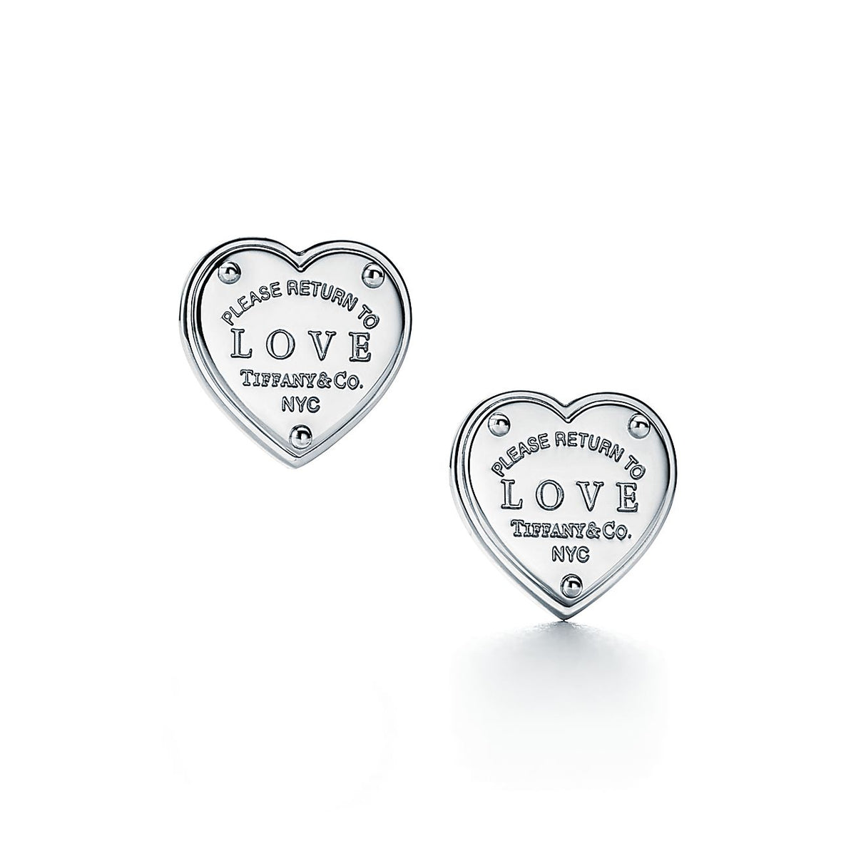 Return to Tiffany Love Earrings - 18K Gold