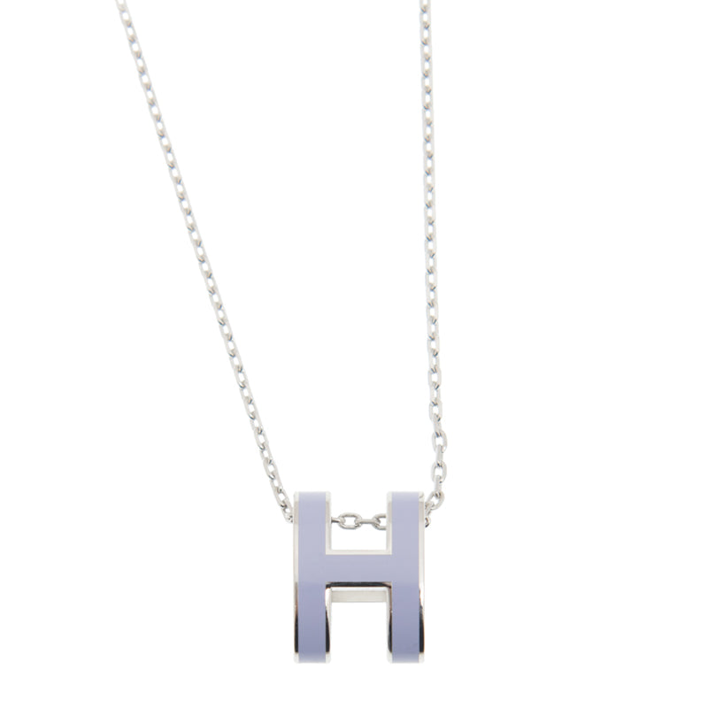 Hermes Mini Pop Purple Necklace