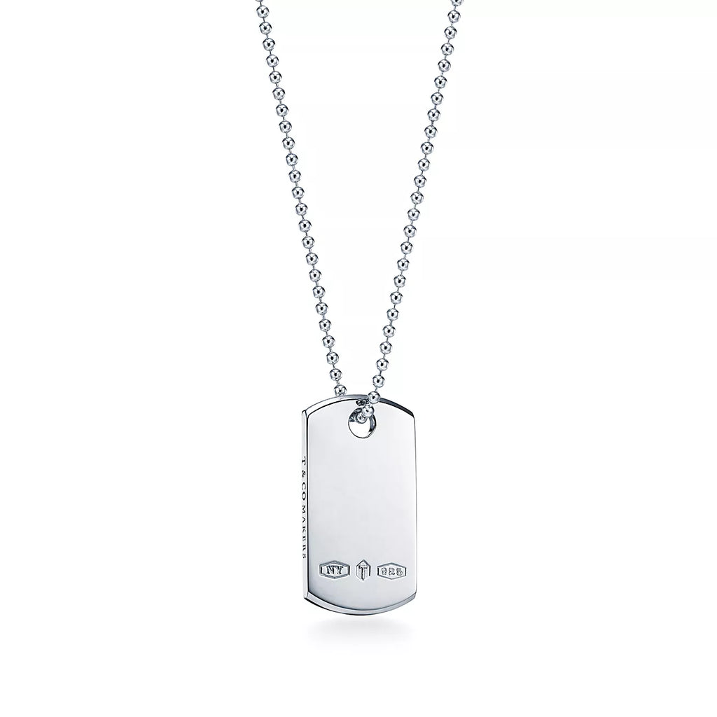 Tiffany 1837 Tag Pendant Necklace