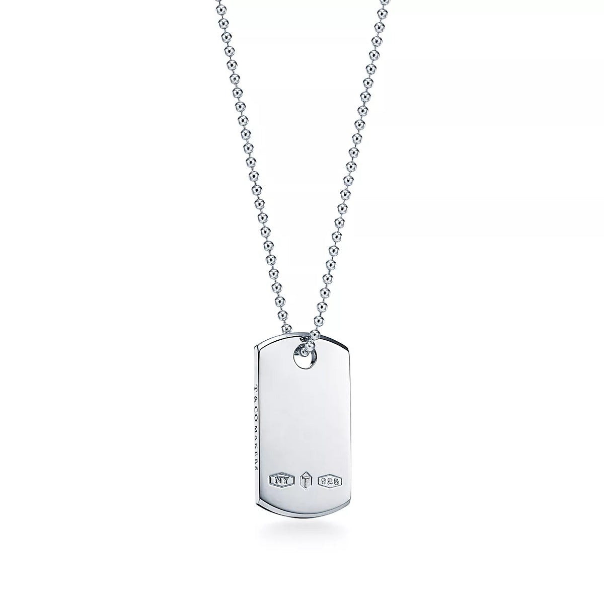 Tiffany 1837 Tag Pendant Necklace