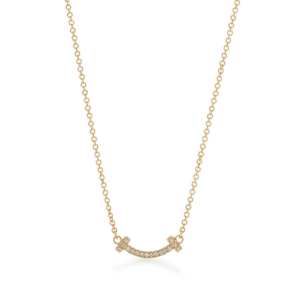 Tiffany Small Diamond Pendant Necklace