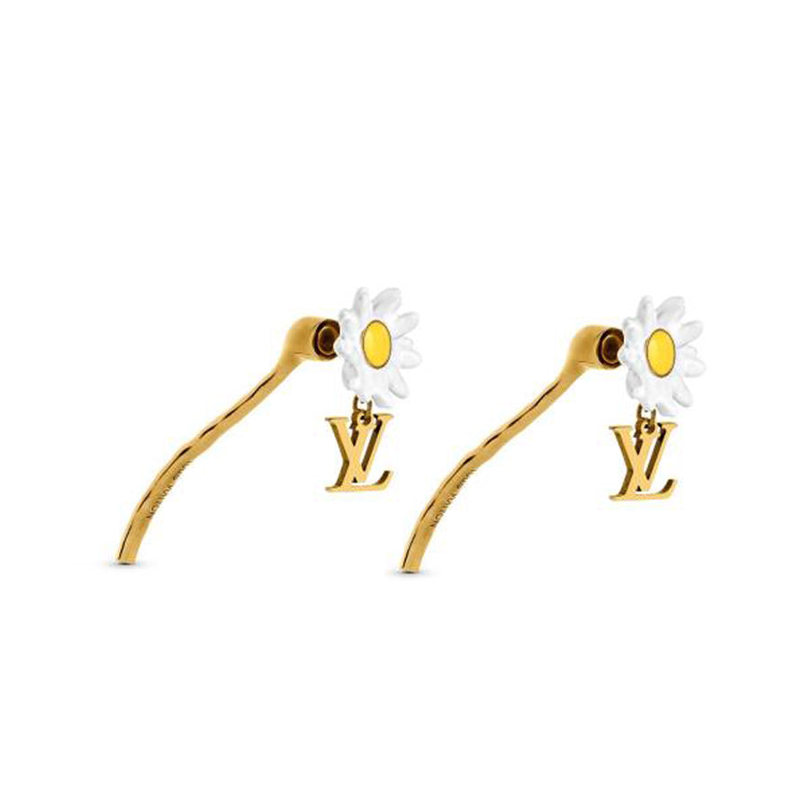 Louis Vuitton Gardening Earrings - 18K Yellow Gold