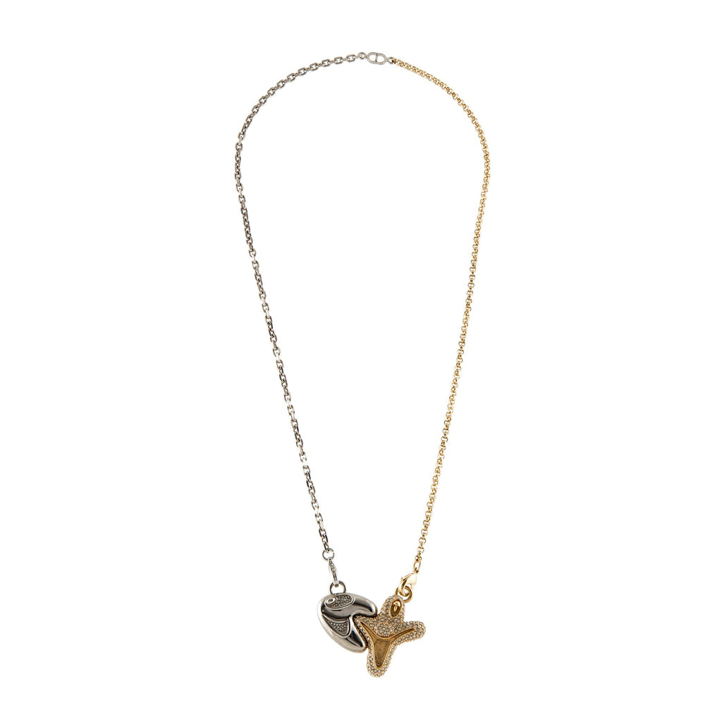 Dior Homme x Kenny Scharf Crystal Pendant Necklace