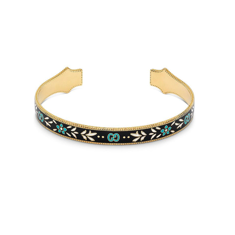 Gucci Double G Icon Blooms Bracelet