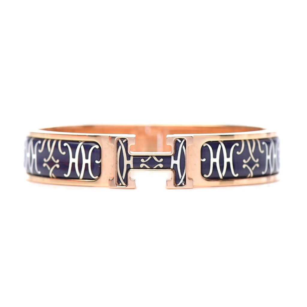 Hermes Clic H Lift Black Bracelet