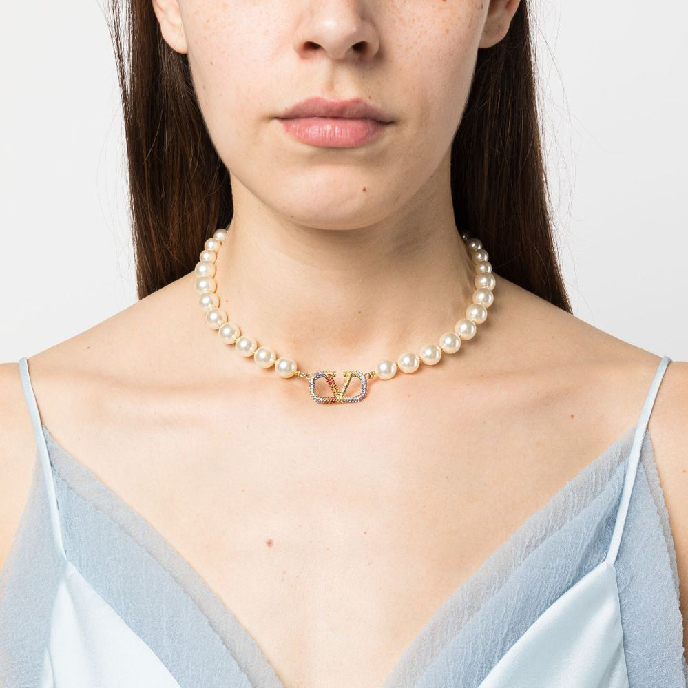Valentino VLogo Signature Necklace