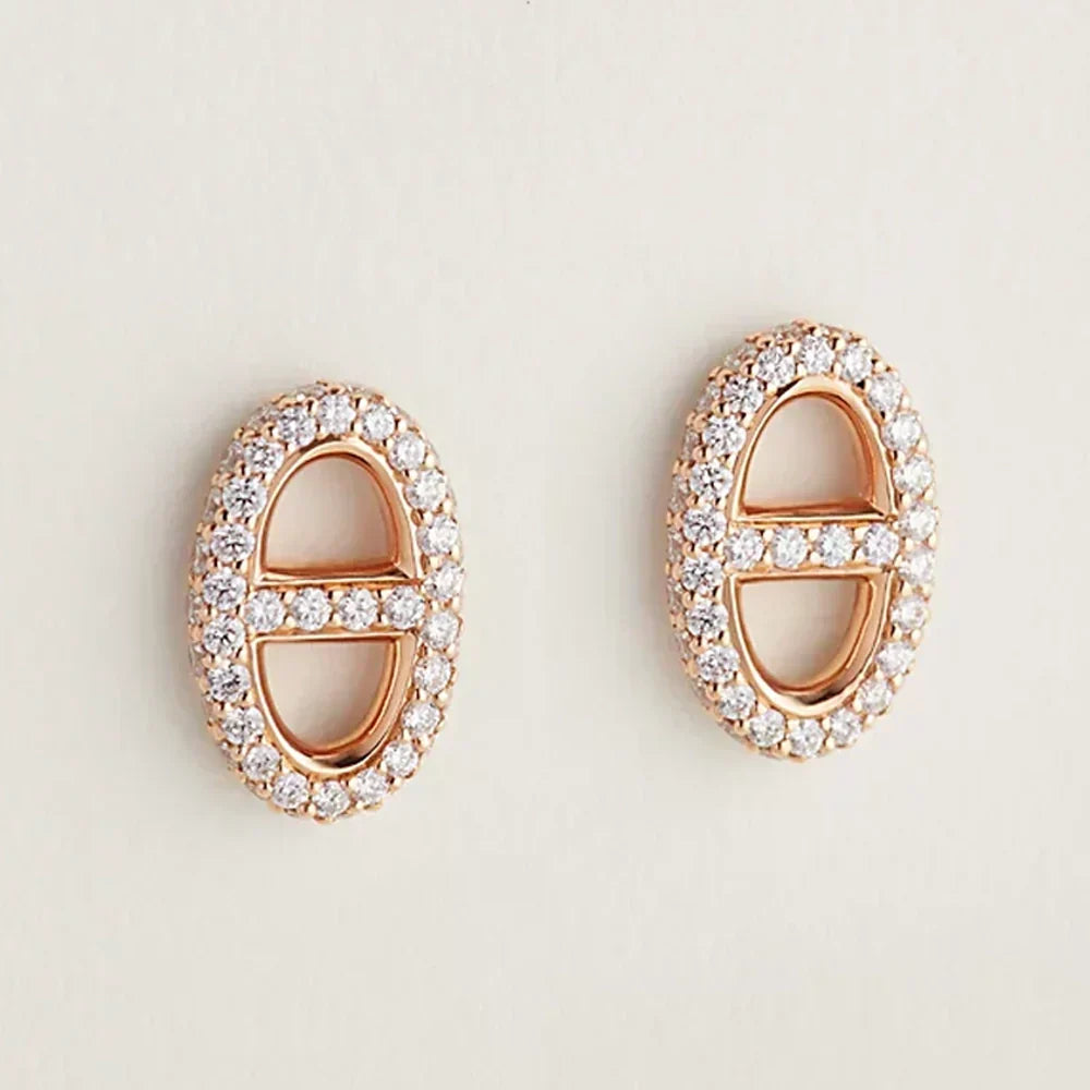 Hermes Farandole Diamond Earrings
