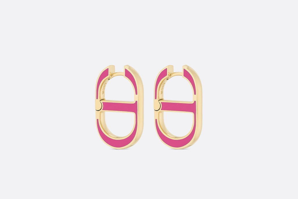 Dior 30 Montaigne Rani Pink Earrings