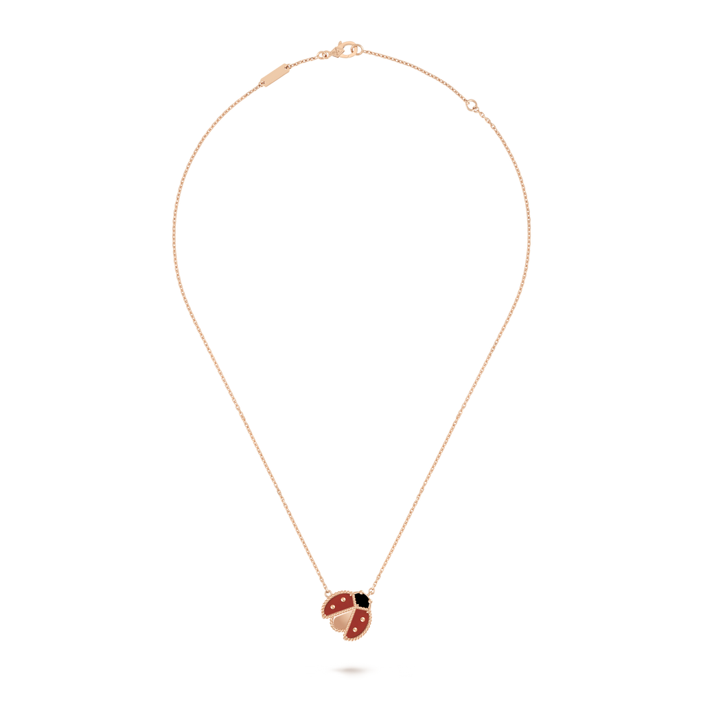 Lucky Spring Pendant Necklace - 18K Gold