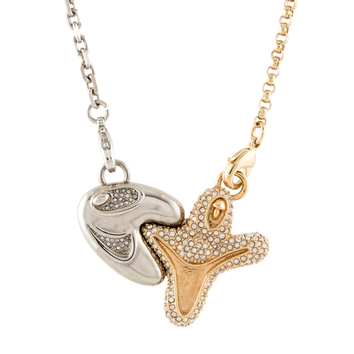 Dior Homme x Kenny Scharf Crystal Pendant Necklace