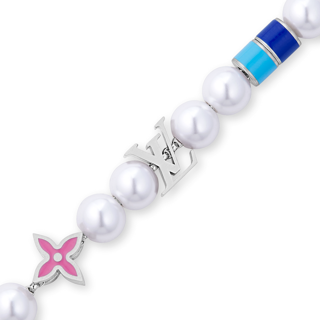 Louis Vuitton MNG Pearls Party Bracelet