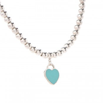 Return to Tiffany Heart Tag Bead Necklace