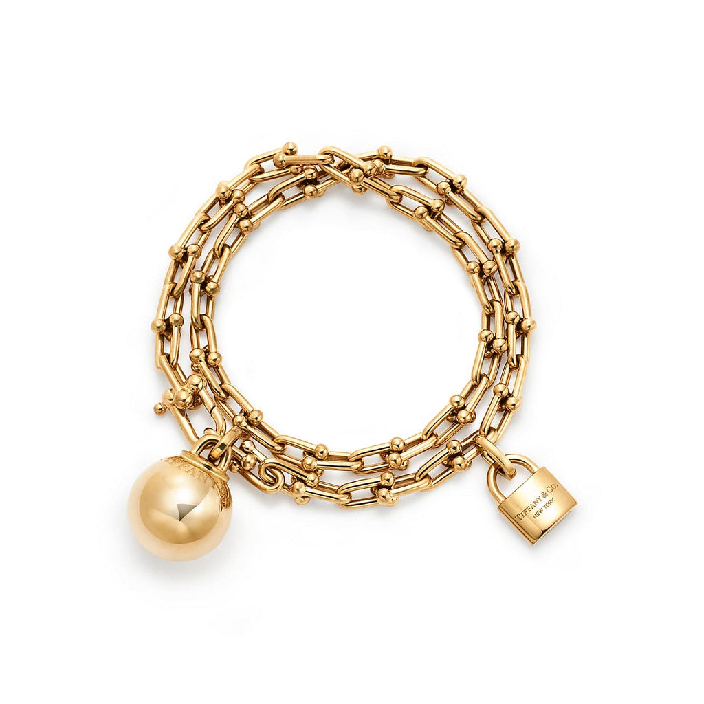 Tiffany HardWear Small Wrap Bracelet - 18K Yellow Gold